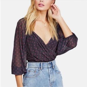 Free People Wrap Top